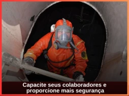 Imagem NR 33 - TREINAMENTO PARA TRABALHA EM ESPAÇO CONFINADO